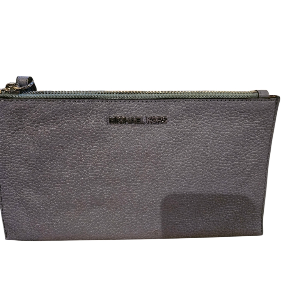 Michael Kors Light Gray Wristlet - Picture 2 of 4